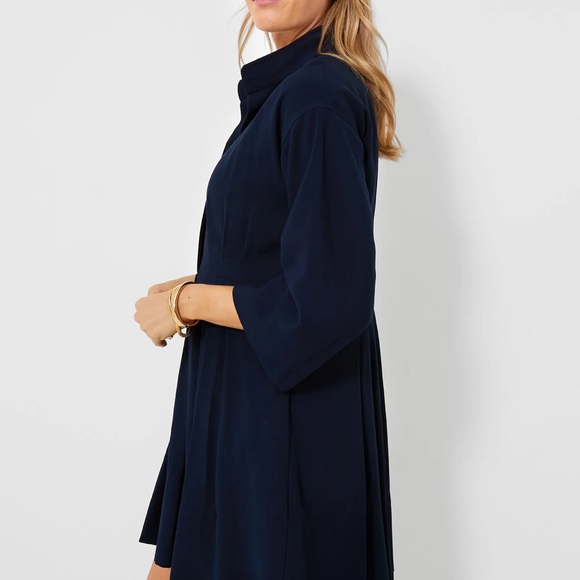 Tuckernuck Pomander Place Darien Dress, Navy - Picture 3 of 10